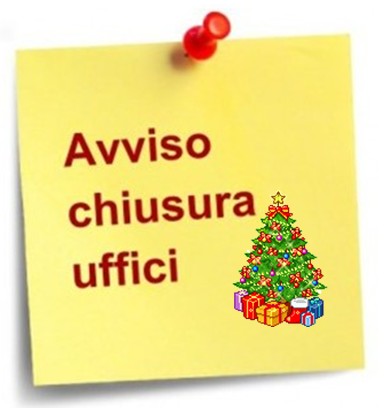 Clicca per accedere all'articolo Chiusura uffici