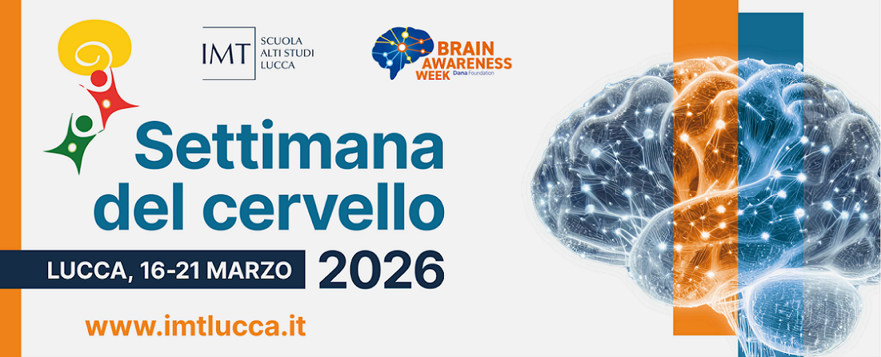 Clicca per accedere all'articolo Settimana del Cervello 2026 - Lucca, 16-21 Marzo